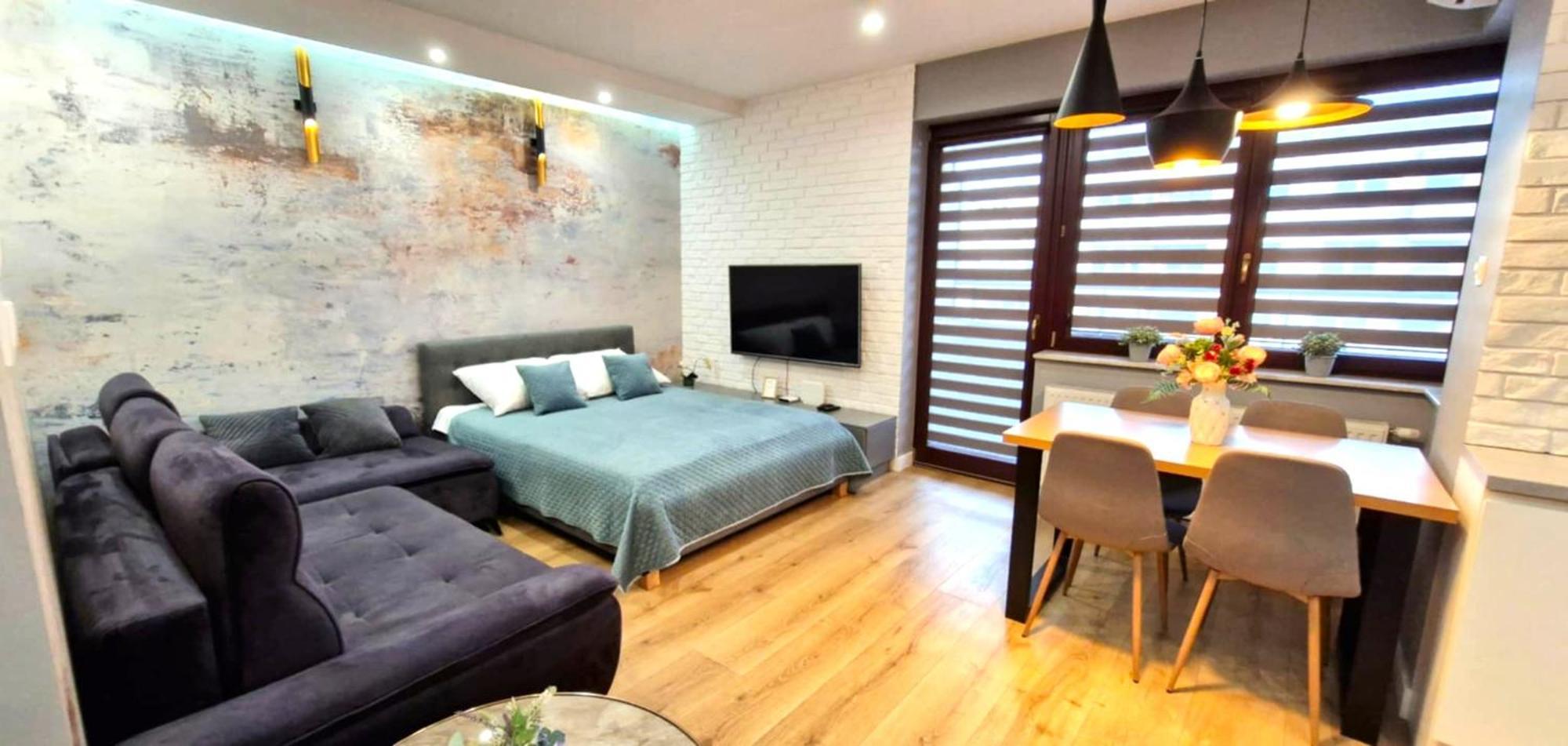 Apartmán Luxury Blue Cascade Downtown Balcony